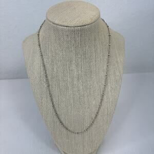 Sterling Silver 925 Chain With Dots Made In Italy, classic, casual, timeless